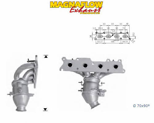 Magnaflow 60911 Catalytic Converter 60911