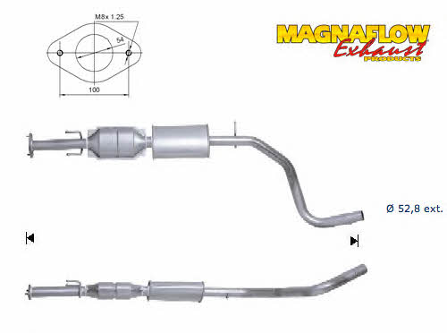 Magnaflow 61802D Catalytic Converter 61802D