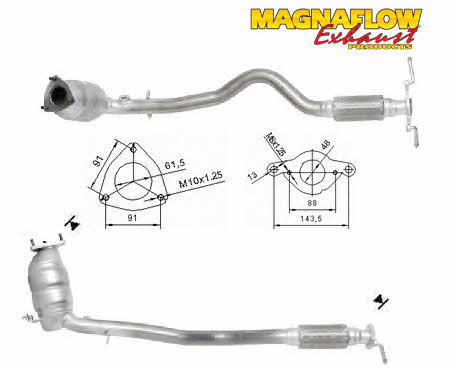 Magnaflow 70001 Catalytic Converter 70001