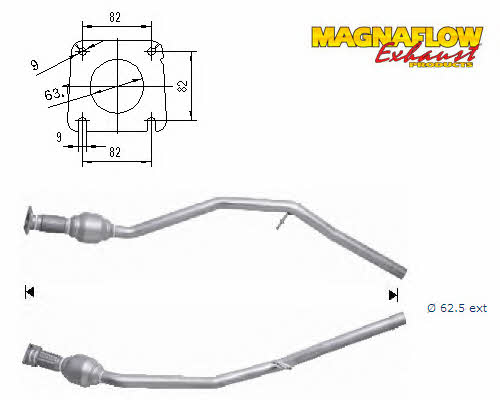 Magnaflow 61601D Catalytic Converter 61601D