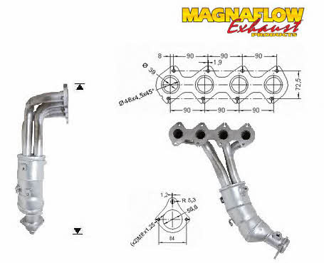 Magnaflow 75030 Catalytic Converter 75030