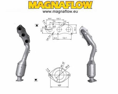 Magnaflow 69704 Catalytic Converter 69704