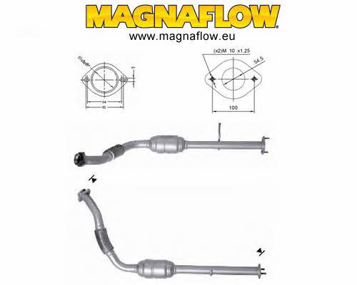 Magnaflow 69801D Catalytic Converter 69801D