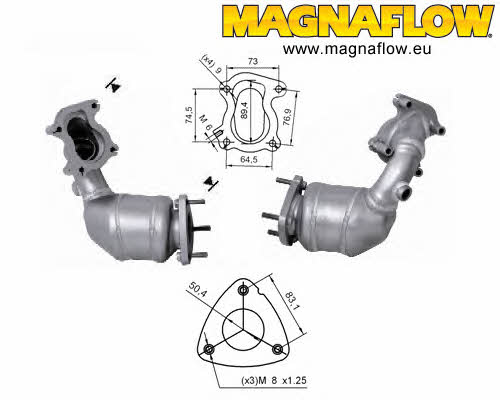 Magnaflow 61805D Catalytic Converter 61805D