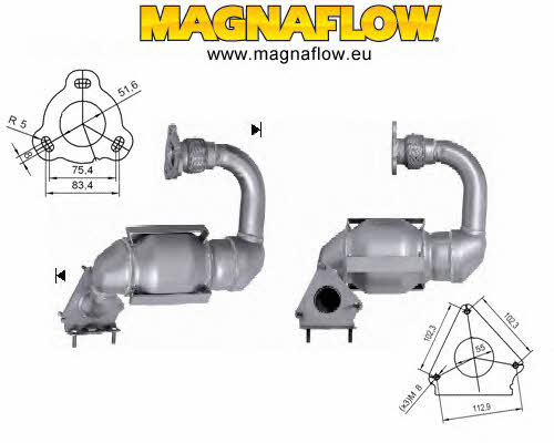 Magnaflow 66305D Catalytic Converter 66305D