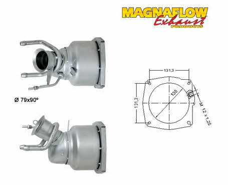 Magnaflow 76029D Catalytic Converter 76029D
