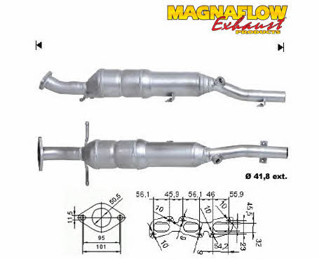 Magnaflow 72515 Catalytic Converter 72515