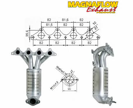 Magnaflow 73405 Catalytic Converter 73405