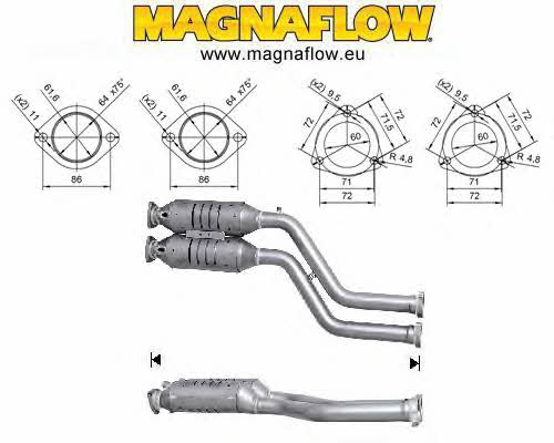 Magnaflow 70625 Catalytic Converter 70625