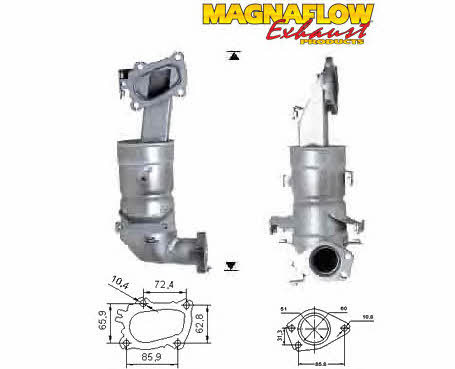 Magnaflow 75610D Catalytic Converter 75610D