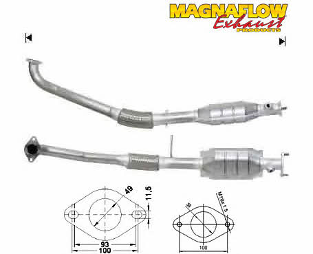 Magnaflow 76702 Catalytic Converter 76702