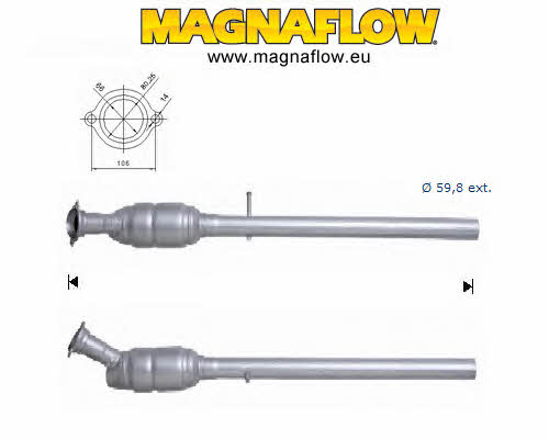 Magnaflow 65008D Catalytic Converter 65008D