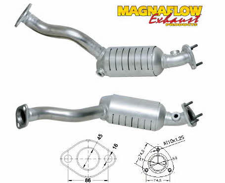 Magnaflow 73002 Catalytic Converter 73002