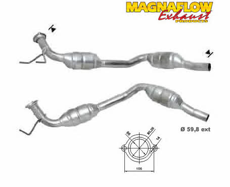 Magnaflow 75021D Catalytic Converter 75021D