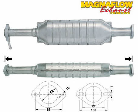Magnaflow 80062D Catalytic Converter 80062D