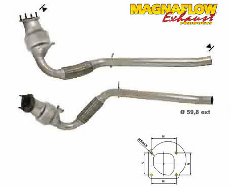 Magnaflow 72504D Catalytic Converter 72504D