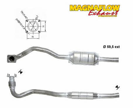 Magnaflow 72520D Catalytic Converter 72520D