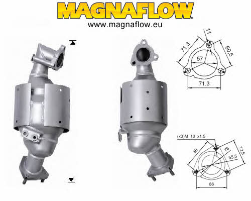 Magnaflow 74816D Catalytic Converter 74816D