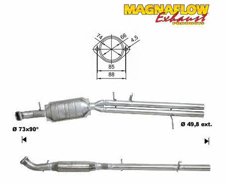 Magnaflow 70610D Catalytic Converter 70610D
