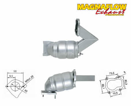 Magnaflow 76322D Catalytic Converter 76322D