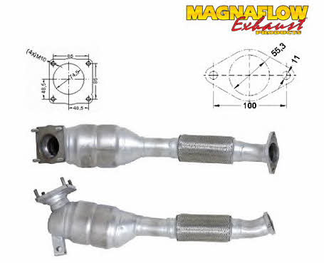 Magnaflow 72517D Catalytic Converter 72517D