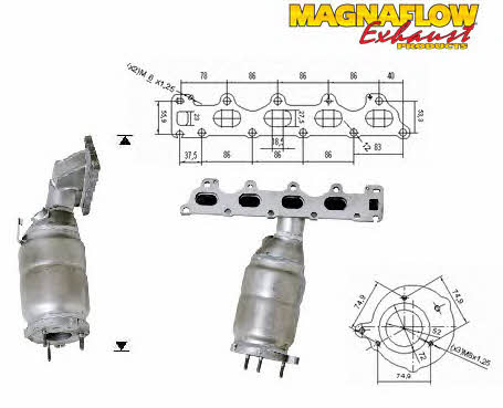 Magnaflow 75823 Catalytic Converter 75823