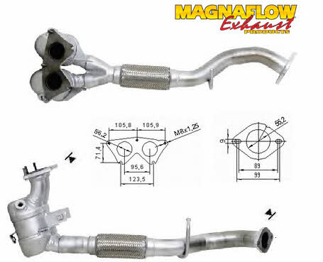Magnaflow 70004 Catalytic Converter 70004