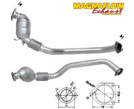Magnaflow 70616D Catalytic Converter 70616D