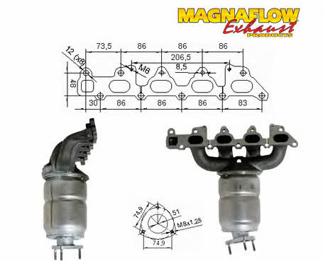 Magnaflow 75805 Catalytic Converter 75805