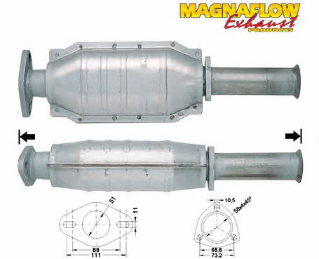 Magnaflow 80012 Catalytic Converter 80012
