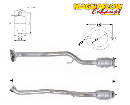 Magnaflow 75615 Catalytic Converter 75615