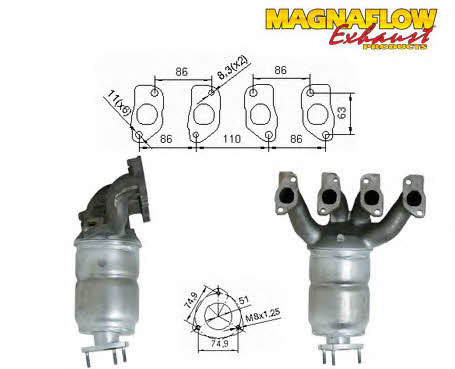 Magnaflow 75809 Catalytic Converter 75809