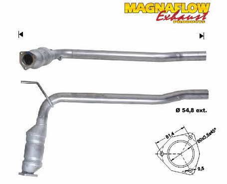 Magnaflow 78809D Catalytic Converter 78809D