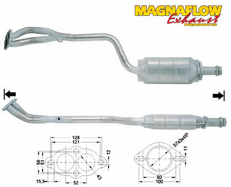 Magnaflow 80060 Catalytic Converter 80060