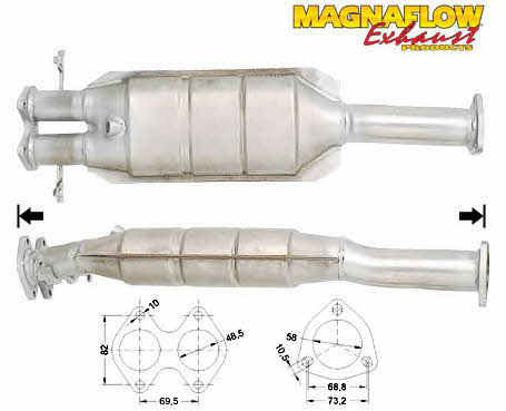 Magnaflow 80063 Catalytic Converter 80063