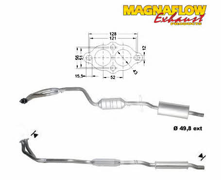Magnaflow 70601 Catalytic Converter 70601