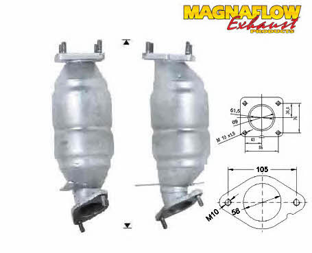Magnaflow 72502D Catalytic Converter 72502D