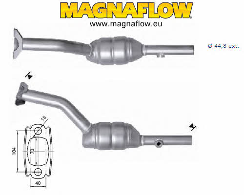Magnaflow 66304 Catalytic Converter 66304