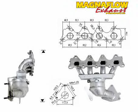 Magnaflow 76333 Catalytic Converter 76333