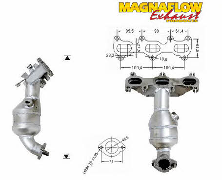 Magnaflow 83426 Catalytic Converter 83426