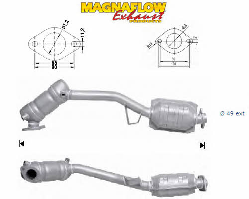 Magnaflow 77401 Catalytic Converter 77401