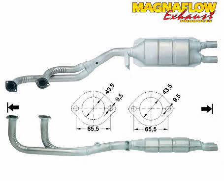 Magnaflow 80016 Catalytic Converter 80016