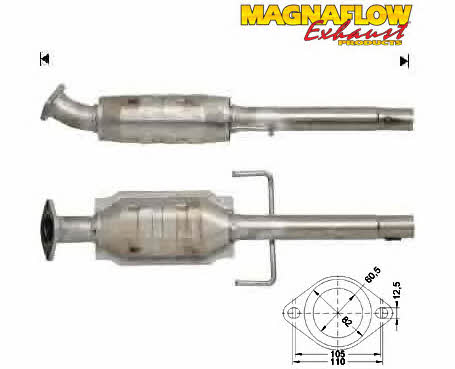 Magnaflow 74801D Catalytic Converter 74801D