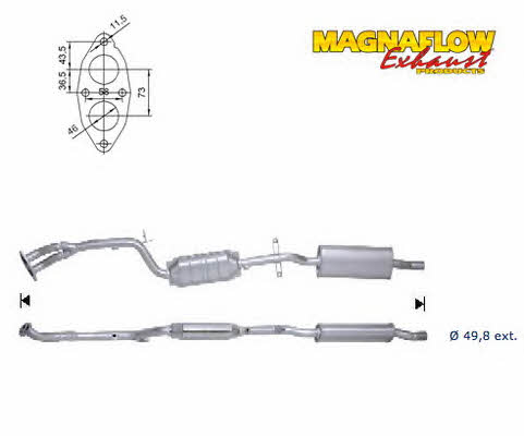 Magnaflow 70622 Catalytic Converter 70622