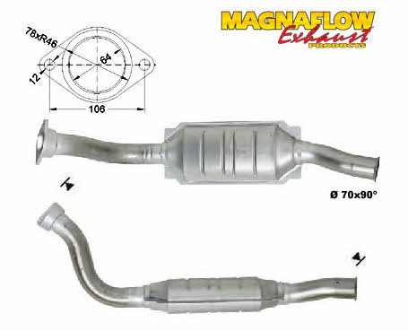 Magnaflow 80966D Catalytic Converter 80966D