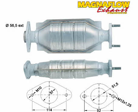 Magnaflow 85237D Catalytic Converter 85237D