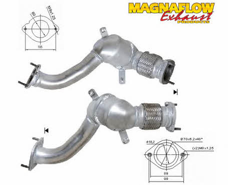 Magnaflow 76336D Catalytic Converter 76336D