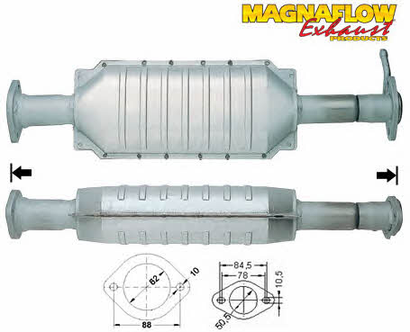 Magnaflow 80018 Catalytic Converter 80018