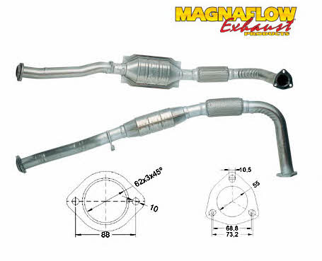 Magnaflow 84505D Catalytic Converter 84505D