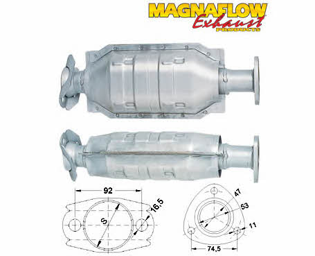 Magnaflow 83010 Catalytic Converter 83010